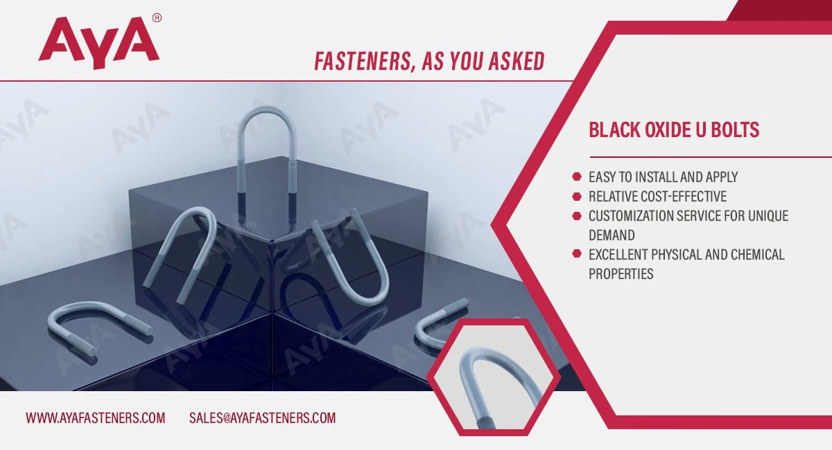 Black Oxide U Bolts-advantages