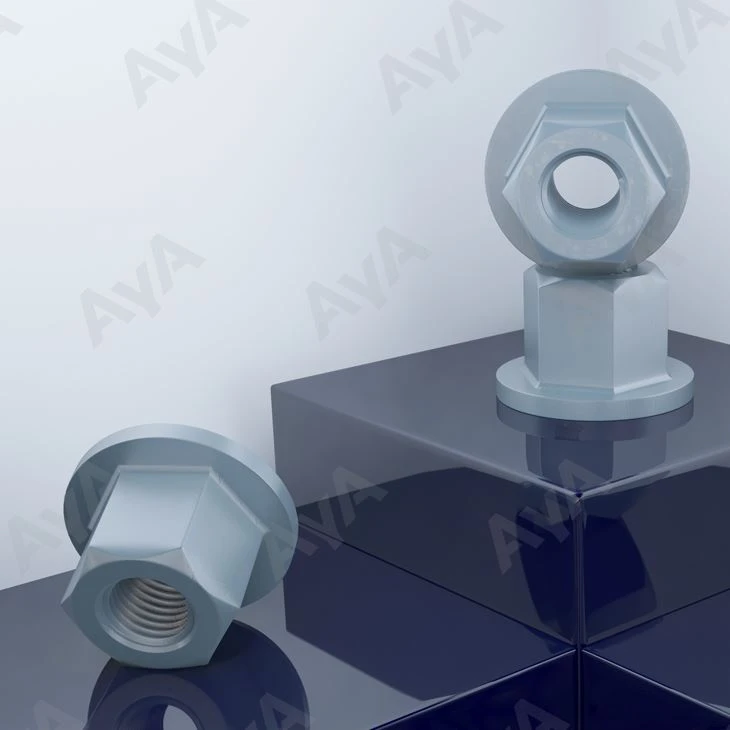 Hexagonal nut cum torquem